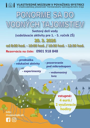 Ponorme sa do vodných tajomstiev 2026