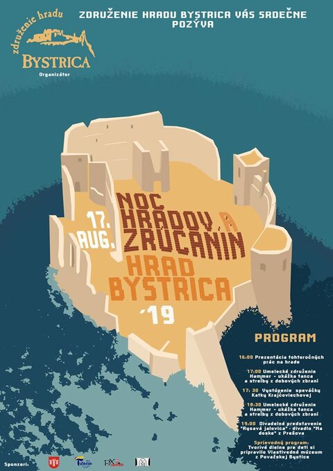 Noc hradov a zrúcanín na Považskom hrade 2019 Noc hradov a zrúcanín na Považskom hrade 2019