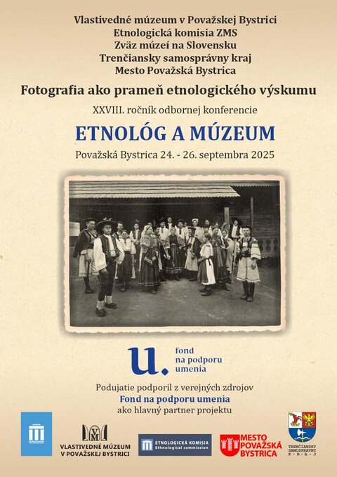 Program konferencie Etnológ a múzeum 2025