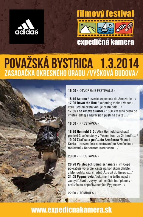 Filmový festival - expedičná kamera 2014