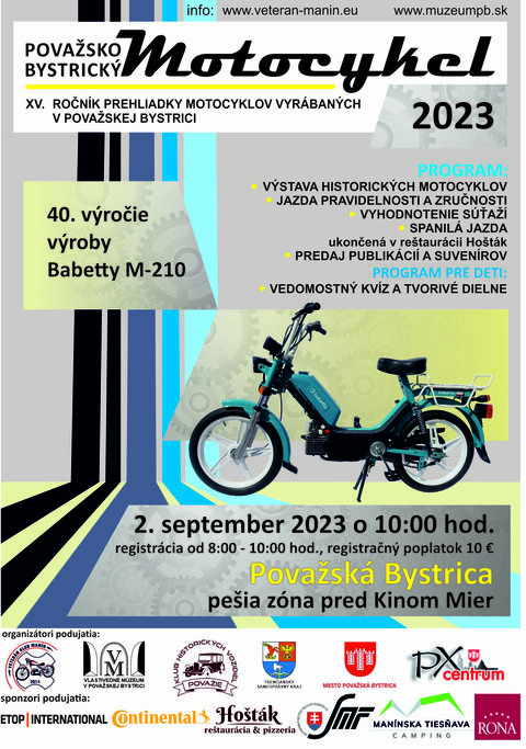 Považskobystrický motocykel 2023