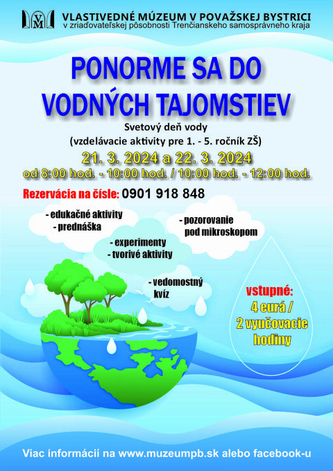 Ponorme sa do vodných tajomstiev 2024