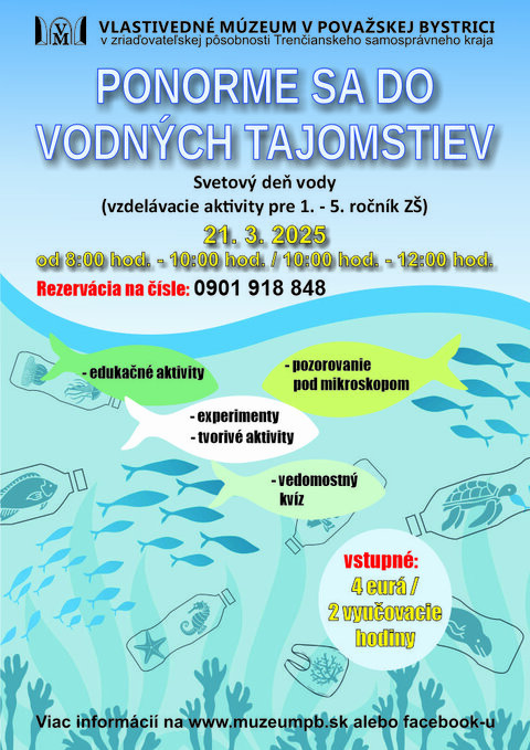 Ponorme sa do vodných tajomstiev 2025 Ponorme sa do vodných tajomstiev 2025