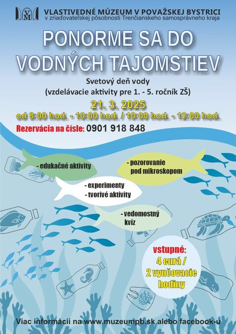 Ponorme sa do vodných tajomstiev 2025 Ponorme sa do vodných tajomstiev 2025
