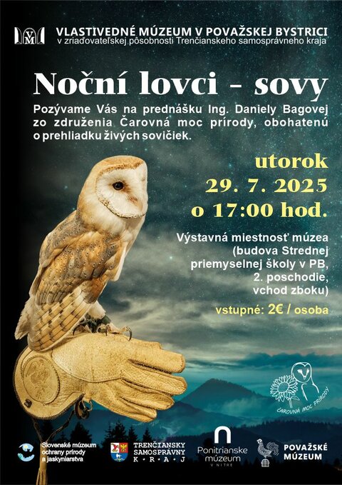Prednáška Noční lovci - sovy