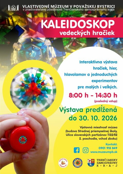 Kaleidoskop vedeckých hračiek