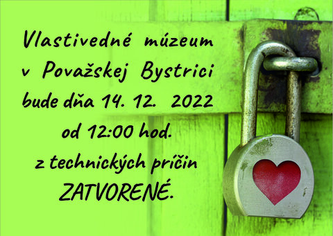 Zatvorené múzeum Zatvorené múzeum