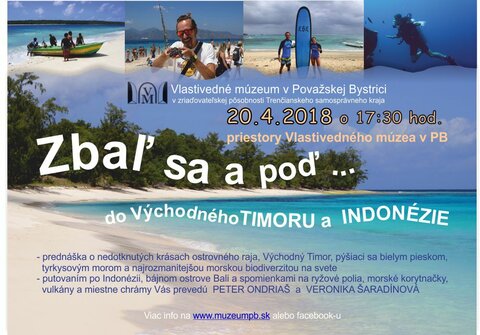 Zbaľ sa a poď do Východného Timoru a Indonézie Zbaľ sa a poď do Východného Timoru a Indonézie