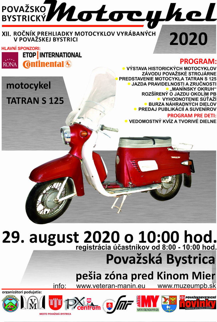 Považskobystrický motocykel 2020