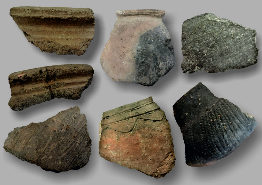 Zbierkový predmet mesiaca máj 2023 - fragmenty keramických nádob z Podskália