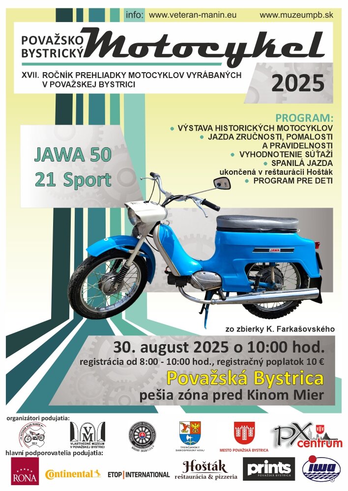 Považskobystrický motocykel 2025