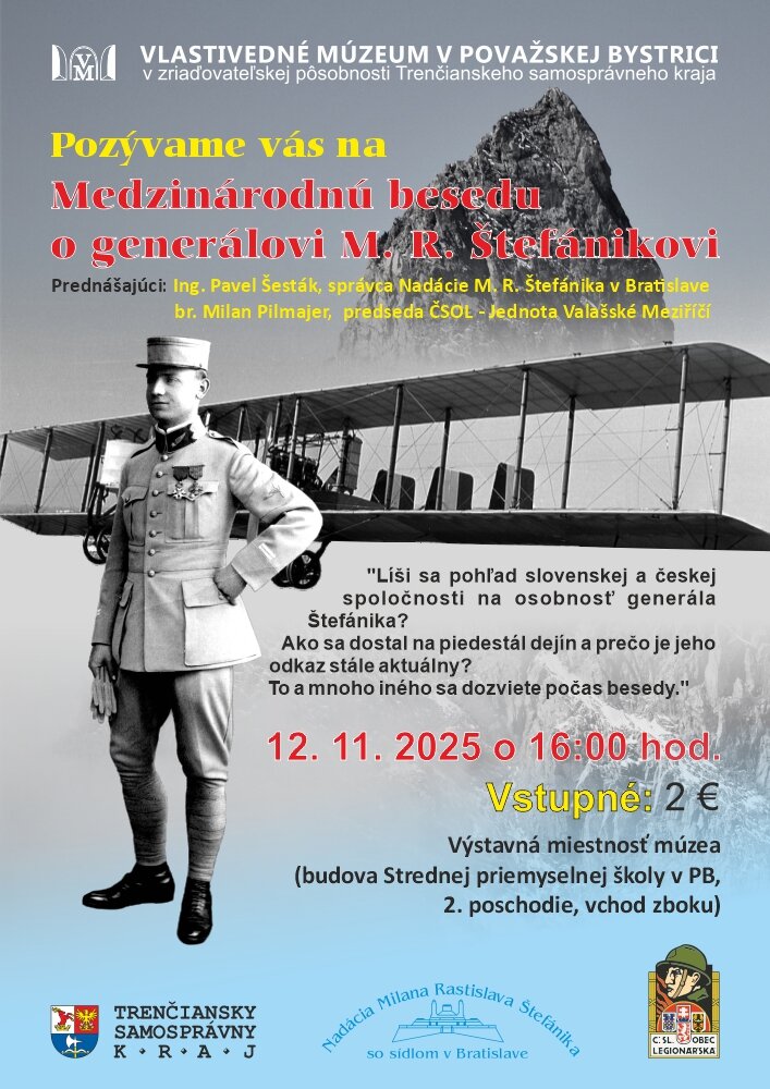 Medzinárodná beseda o generálovi M. R. Štefánikovi 