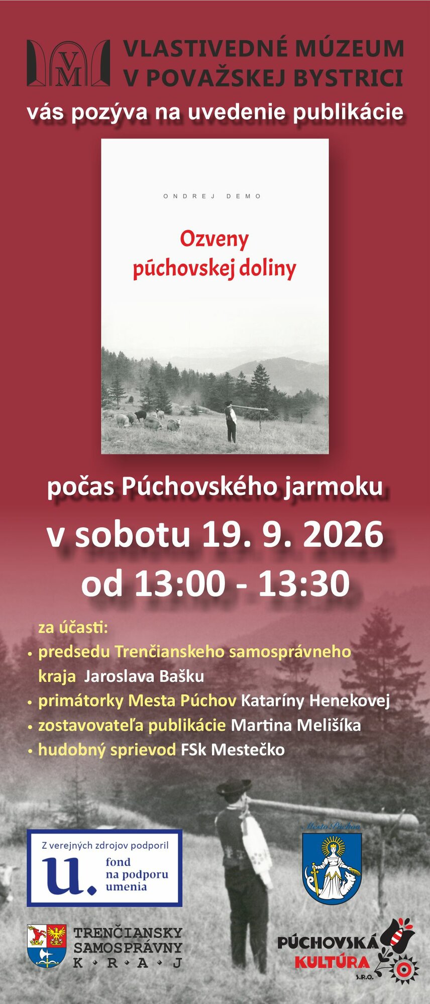 Uvedenie publikácie Ozveny púchovskej doliny
