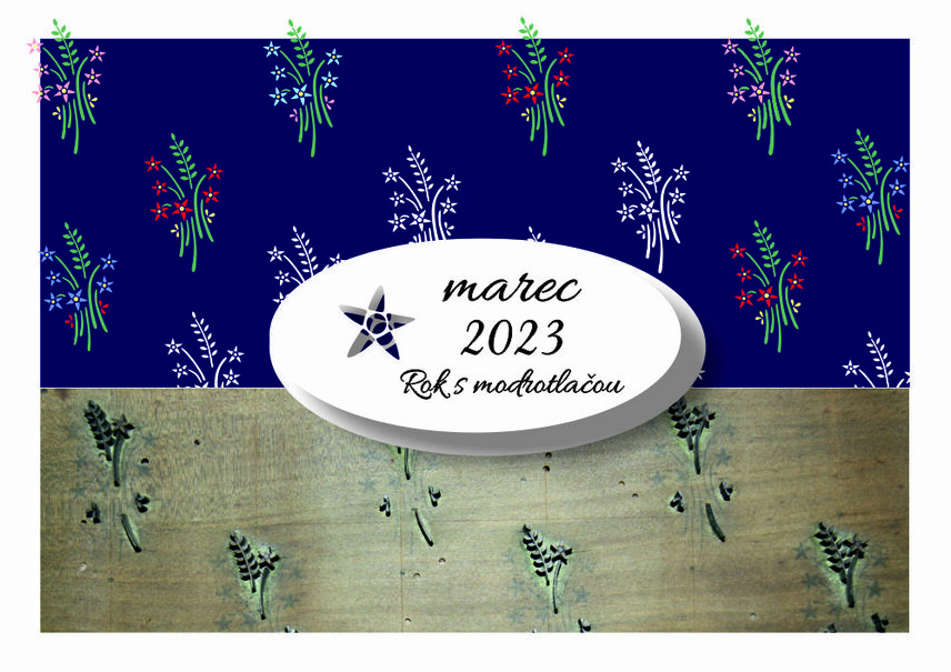 Rok s modrotlačou marec 2023