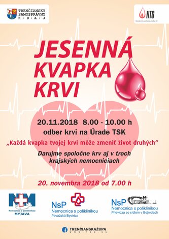 Jesenná kvapka krvi 2018