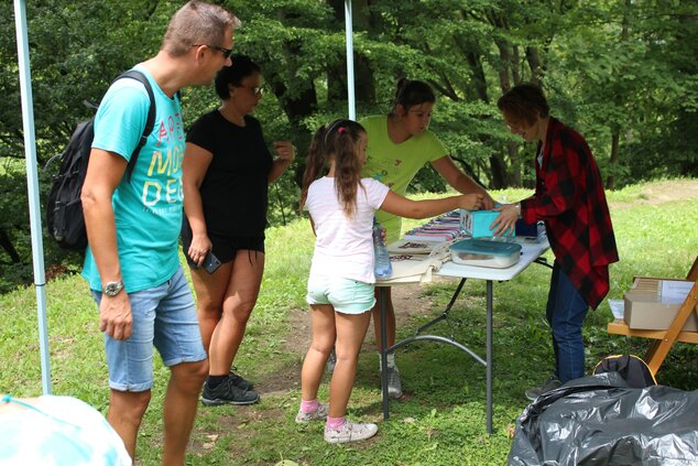 Noc hradov a zrúcanín na Považskom hrade 2019