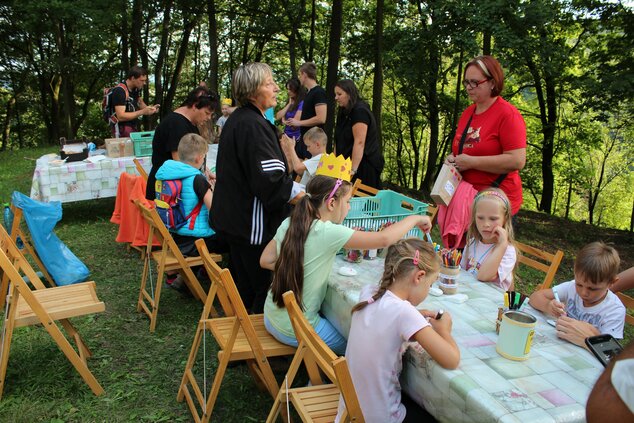 Noc hradov a zrúcanín na Považskom hrade 2019