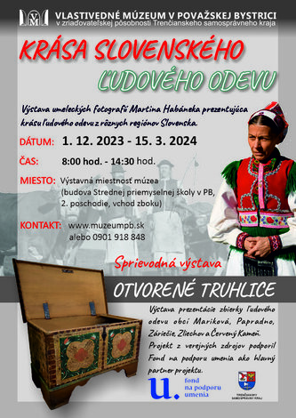 Krása slovenského ľudového odevu - plagát Krása slovenského ľudového odevu
