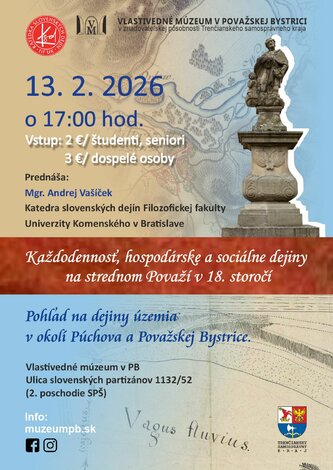 Plagát prednáška Každodennosť, hospodárske a sociálne dejiny