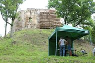 Noc hradov a zrúcanín na Považskom hrade 2019