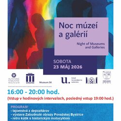 Noc múzeí a galérií 2026